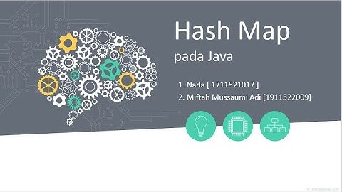 HashMap pada Java - Bahasa Pemrograman Lanjut