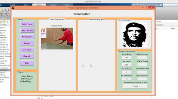 Video Steganography using Motion vector Estimation MATLAB source code