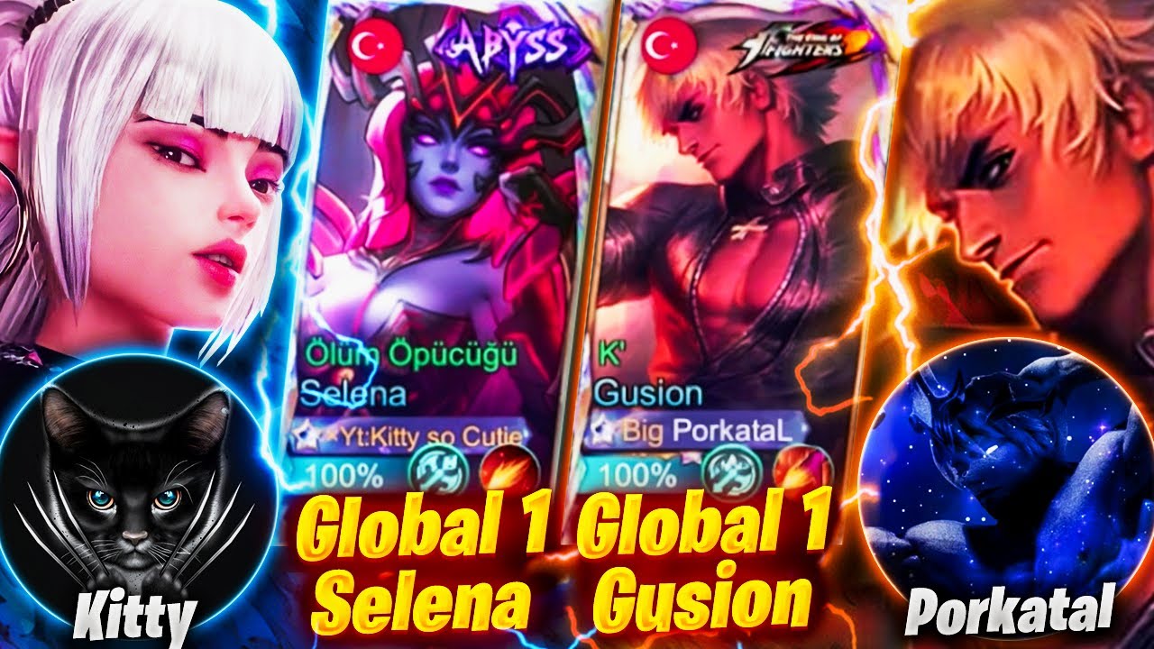 KİTTY & PORKATAL SESLİ DUO! GLOBAL 1 GUSİON & SELENA! MAİNLERİ ÇEKTİK! @PorkataL0