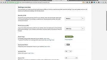 Configure Cloudflare for flexible SSL