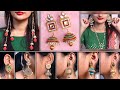 Latest Fashion ! Designer Earring For Saree , Croptops & Gown Dresses