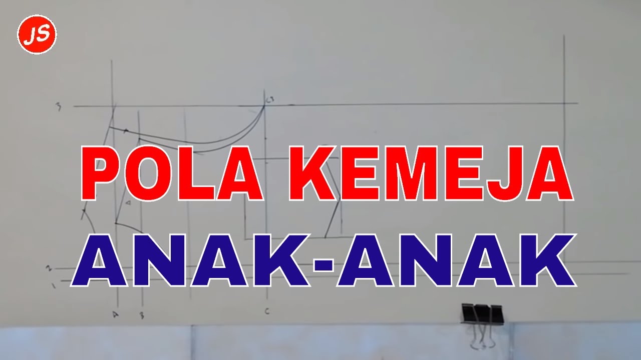 Membuat pola  kemeja anak seragam  sd  10 tahun Kemeja Anak 