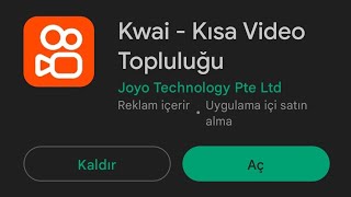 KWAİ İLE DAVET EDEREK 10₺ KAZANMA