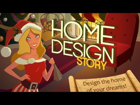 home-design-story:-christmas---iphone-&-ipad-gameplay-video