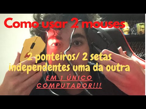 Vídeo: Como Conectar Dois Mouses