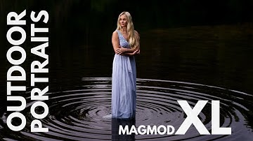 Photographing portraits outdoors with the new MagMod XL modifiers for photographers