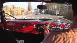Lancia Aurelia B50 Convertible test drive in Switzerland