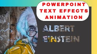 Powerpoint Text Effects Animation #powerpoint #textanimation