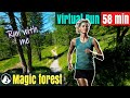 2022 Magic Forest | Trail Running Video for Treadmill Workouts | Virtual Run #27 Switzerland