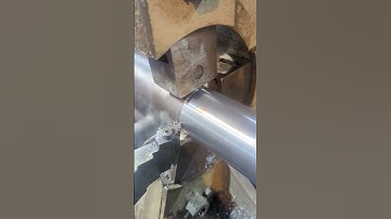 10 foot shaft lathe turning