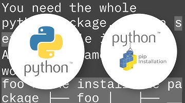 Configuring so that pip install can work from github