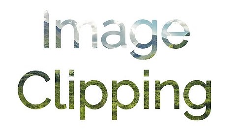 CSS Clipping Image to Text