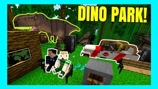 😲BYGGER STOR DINOSAUR PARK!!😲 - Dansk Minecraft Titanic #20