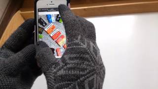 Быстрый тест сенсорных перчаток Xiaomi Mi Gloves