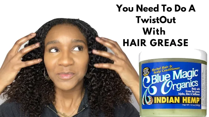 Hair Grease Twist Out On Natural Hair The Old Scho...