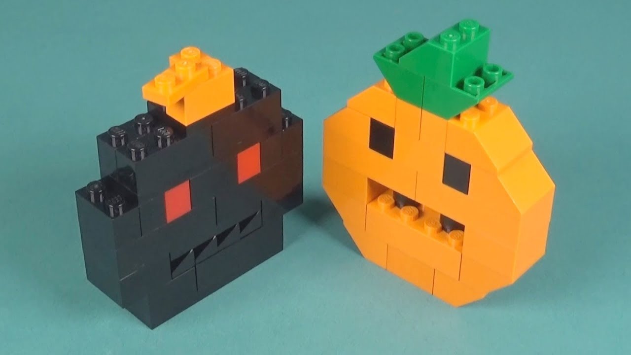 lego halloween pumpkin