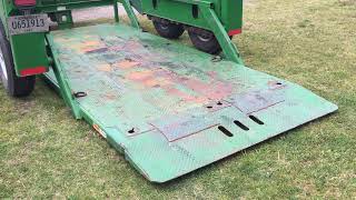 Anderson Manufacturing HGL10614 Hydraulic Drop Deck Trailer CCR16127