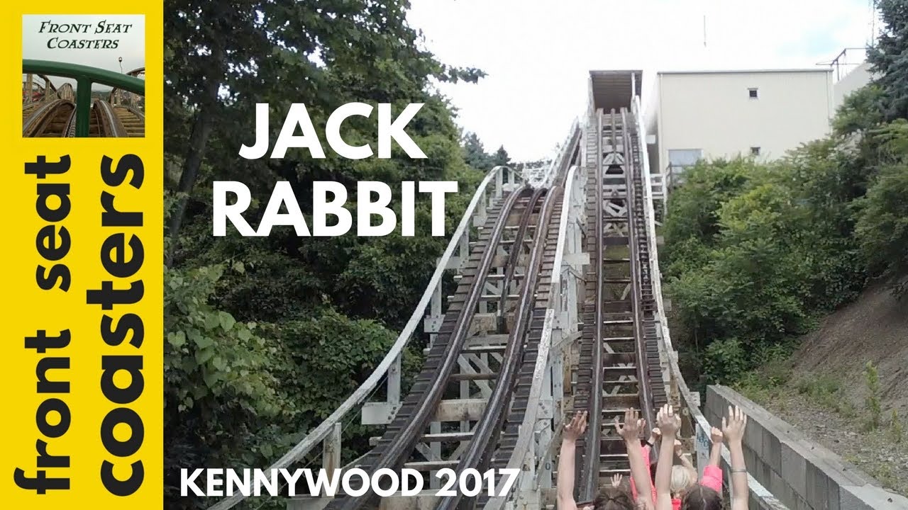 Jack Rabbit POV HD Kennywood 2017 Back Seat On-Ride Roller Coaster Classic Woodie Pivothead top gun