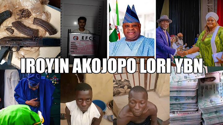 LATEST & TRENDING NEWS FOR THE DAY...IROYIN AKOJOPO AGBEYEWO LORI YBN..NIGERIA & YORUBA NATION NEWS