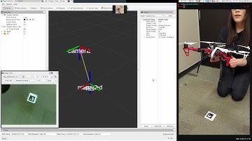 Baby Bird Drone AprilTag AR Tag Demo
