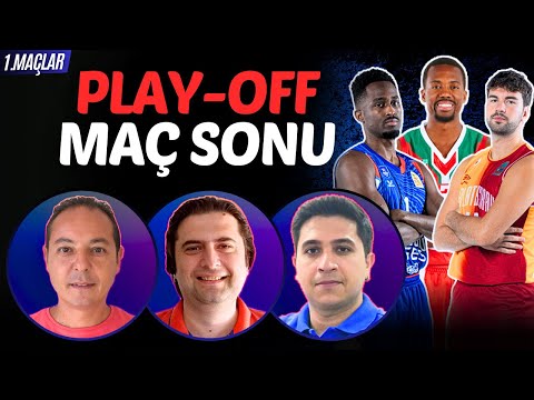 GALATASARAY PINAR KARŞIYAKA'YI DEPLASMANDA DEVİRDİ! | Anadolu Efes - Türk Telekom | Play-Off 1. Maç