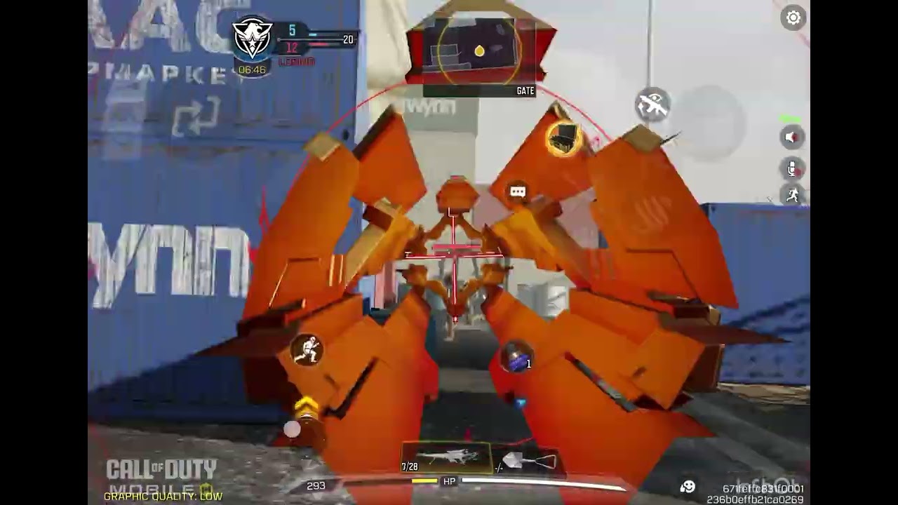 Acting like a bot then popping off like a pro. Codm 