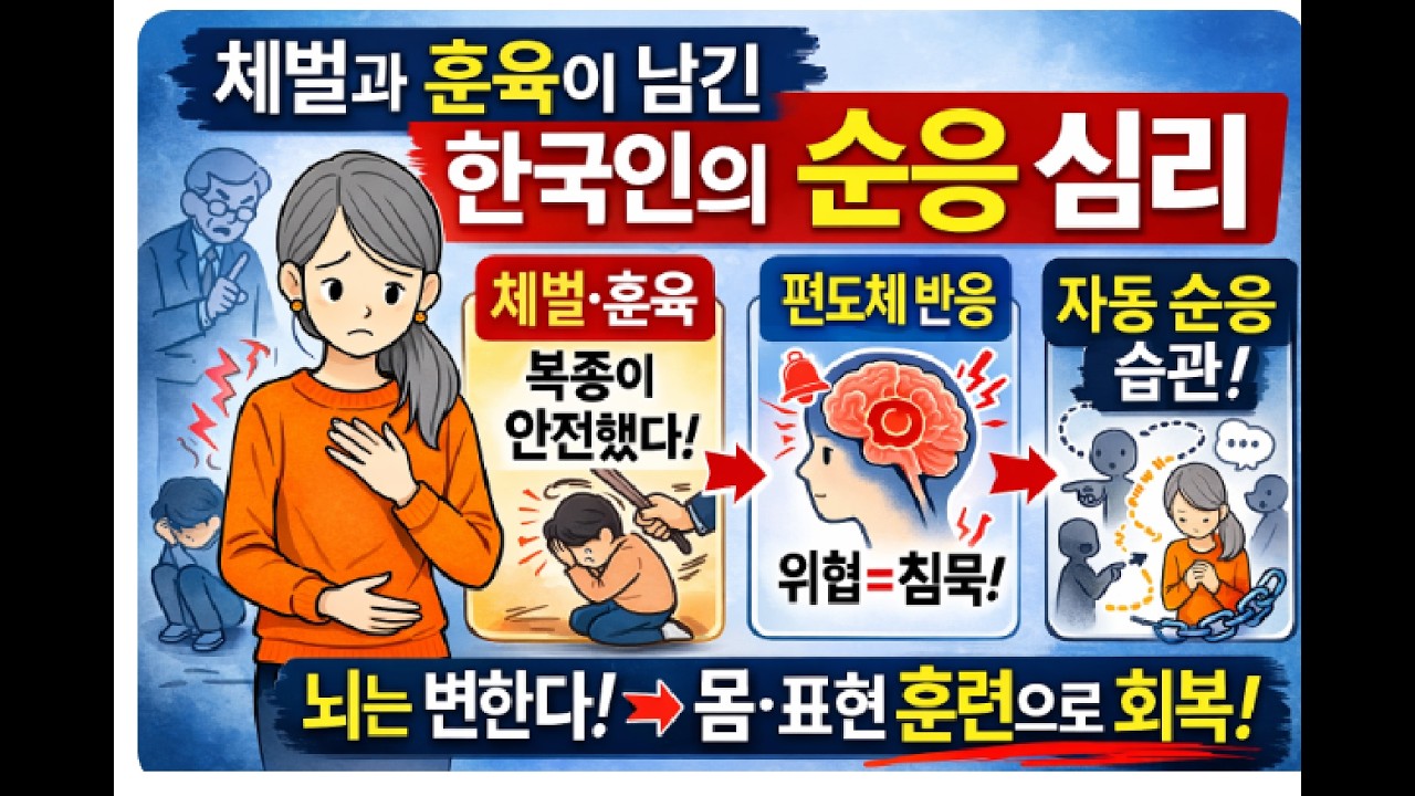 왜 우리는 자꾸 참을까, 체벌이 만든 순응 회로, 말 못하는 진짜 이유, 순응은 성격이 아닙니다, 왜 화내지 못할까, 혼나며 배운 생존법, 복종이 안전했던 이유