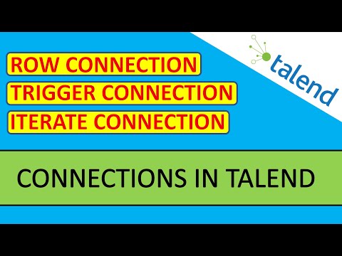 WHAT ARE CONNECTIONS IN TALEND? (ROW, ITERATE, TRIGGER,LINK)