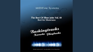 Vignette de la vidéo "MIDIFine Systems - Daniel ((Originally Performed by Elton John) [Karaoke Version])"