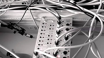 Ladik CV Keyboard (K-010) with the TipTop Audio Trigger Riot