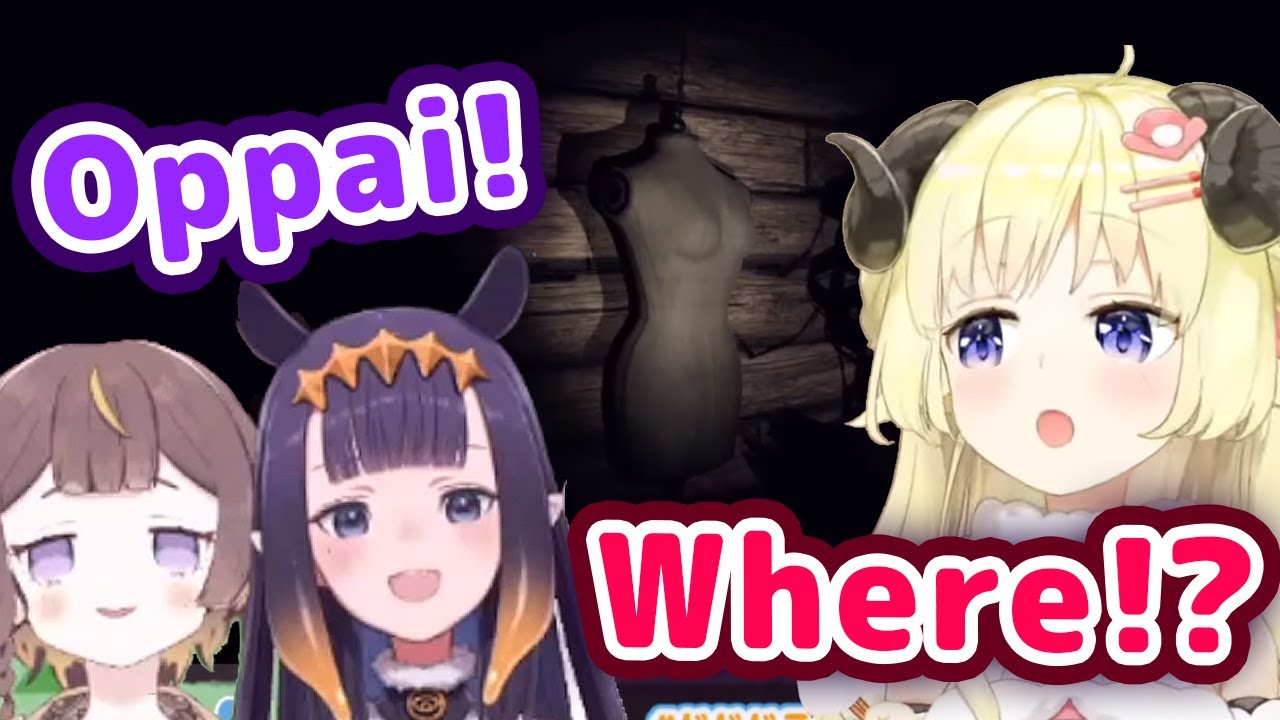 Watame Goes Crazy After Anya Says The Word "Oppai" 【ENG Sub/Hololive】