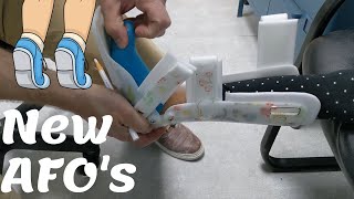 Getting New AFO's | AFO - Ankle Foot Orthosis Process From Start To Finish | Girl With Autism