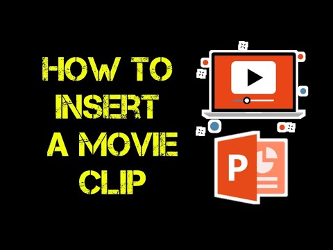 how to add movie clip in powerpoint presentation