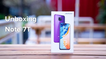 Unboxing the Ulefone Note 7T