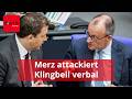 Bericht enthüllt heftigen Streit zwischen Merz und Klingbeil