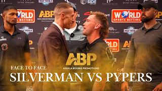 Grudge Match Face to Face | Silverman vs Pypers | Aquila Boxing Promotions