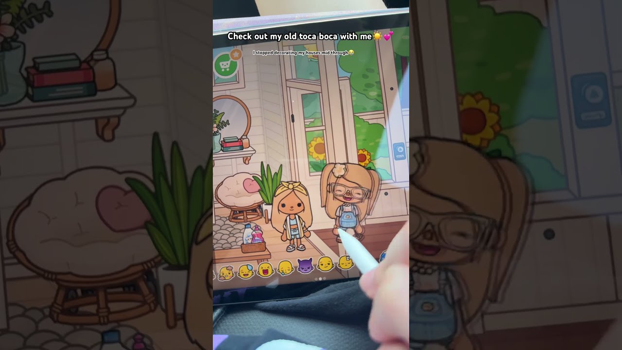 Check Out My Old IPad And Play Toca Boca With Me Tocaboca Tocaadventure Preppy