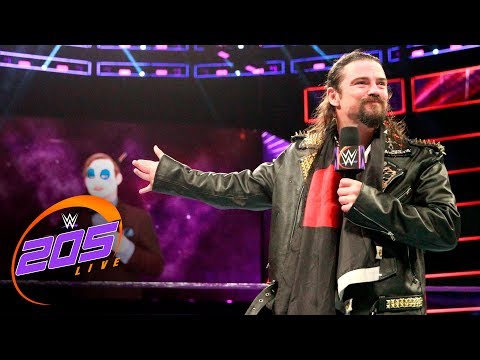 The Brian Kendrick transforms Gentleman Jack Gallagher into a clown: WWE 205 Live, July 25, 2017