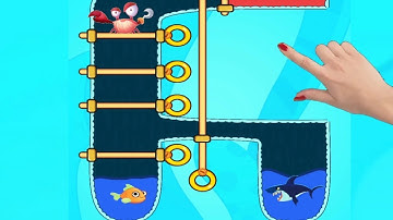 save the fish game pull the pin / save fish game /fishdom gameplay Level (47-55)