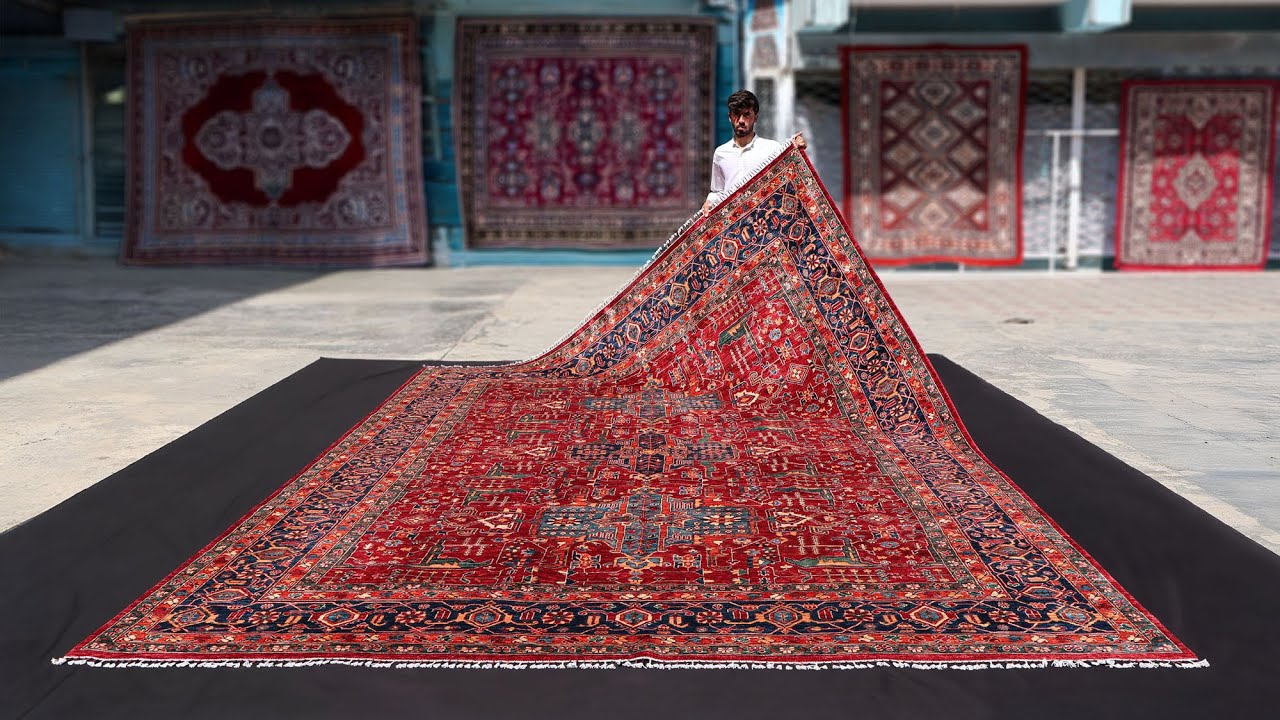Serapi Heriz — 10×14 Red Heriz Rug (Hand-Knotted)