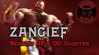 Beating JP&#39;s OD Counter with Zangief.