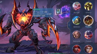 Insane gameplay with thamuz 😱|| part - 3 💀 moba legends 5v5