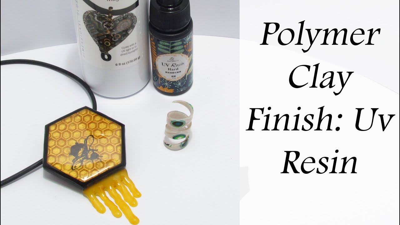 How to use UV Resin with Polymer Clay? - Oytra