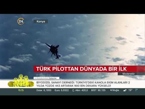 Türk pilottan dünyada bir ilk, kimsenin yapamadığını yaptı