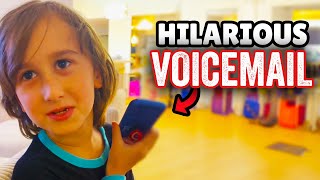 Boy Leaves Hilarious Voicemail 😂 | OKAY REALLY