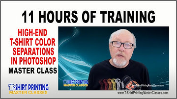 High-End T-Shirt Color Separations in Photoshop Online Course with Scott Fresener