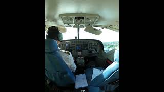 Takeoff from Zorg en Hoop Airport in Paramaribo, Suriname