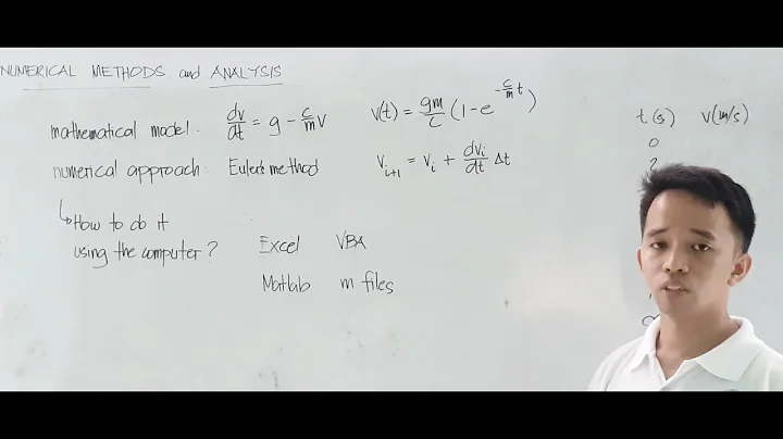 3.1 Introduction to Analytical and Numerical Methods Using Excel VBA and Matlab
