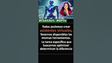 Asistentes virtuales con ÍA todos podemos crearlos de forma fácil