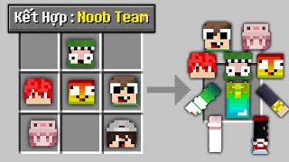 Minecraft Bedwars, Nhưng Có Thể Kết Hợp Với Noob Team Sở Hữu Vũ Khí Siêu Vip